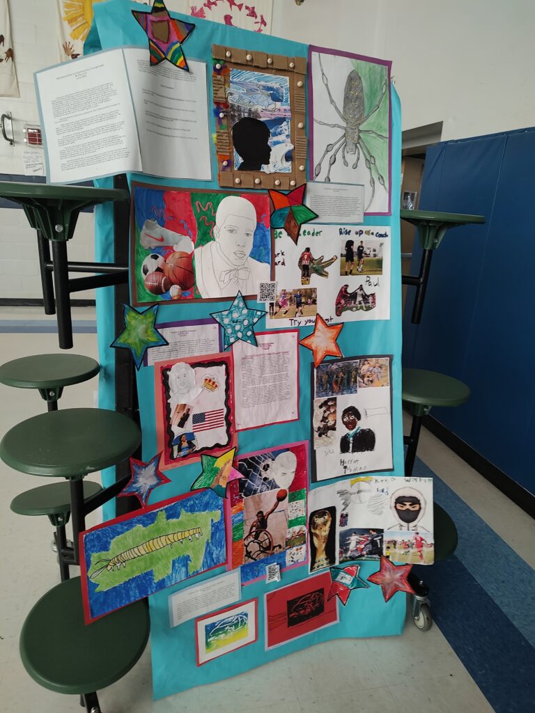 5th grade changemaker portraits
