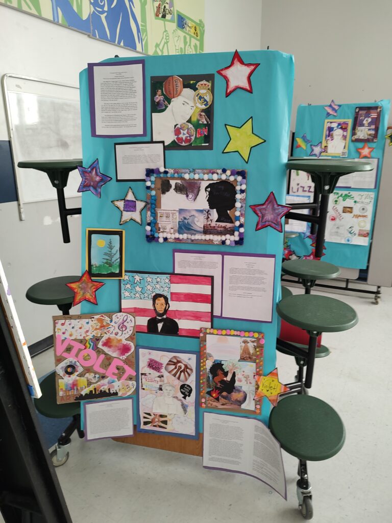 5th grade changemaker portraits