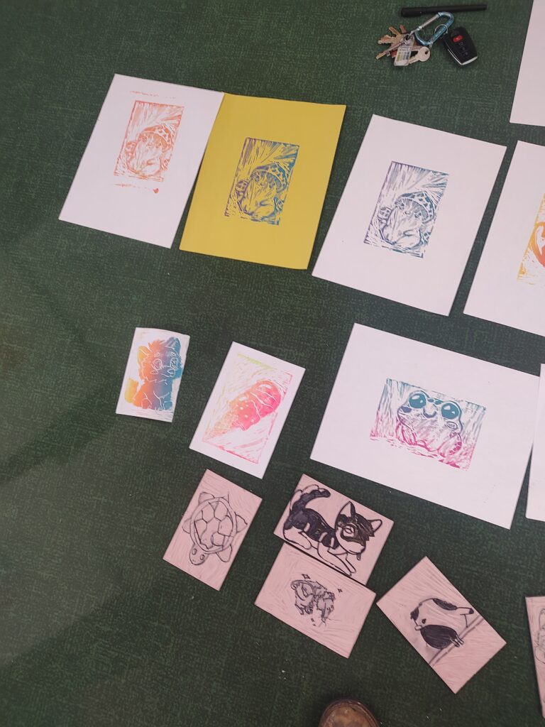5th grade block prints
