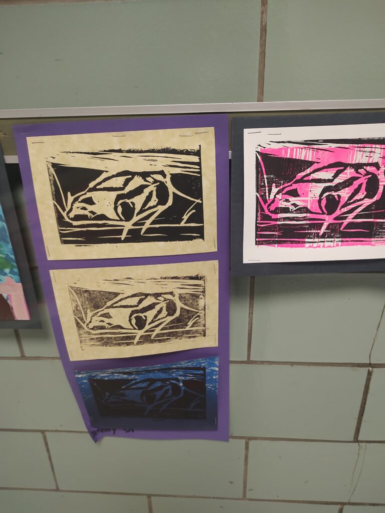 5th grade block prints