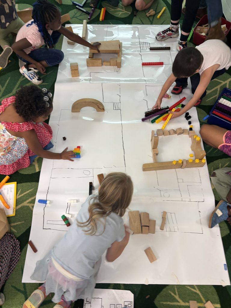 building with blocks