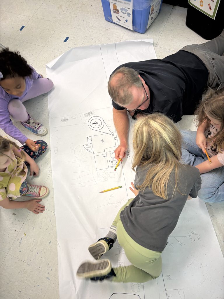 Working to map out our neighborhood